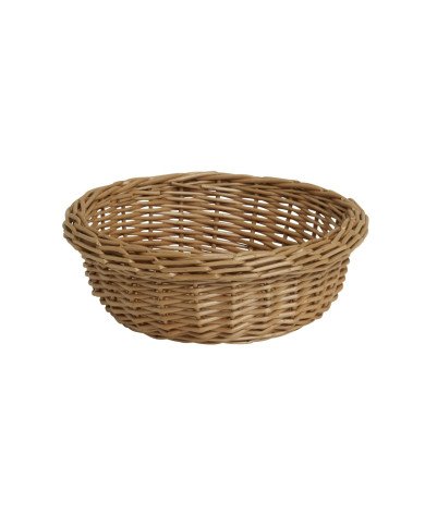 Basket round beige Ø 20 cm 7 cm Pro.mundi