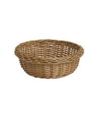 Basket round beige Ø 20 cm 7 cm Pro.mundi