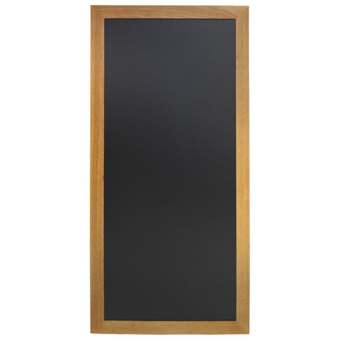 Wall-mounted blackboard rectangular black 120x56 cm Classique Securit