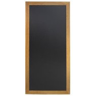 Wall-mounted blackboard rectangular black 120x56 cm Classique Securit