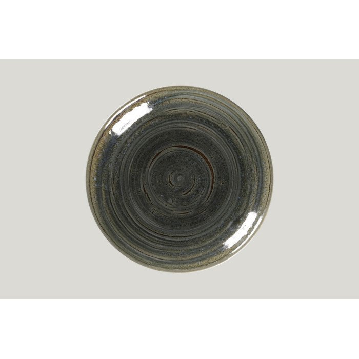 PLATE DEEP COUPE  28CM PERIDOT SPOT