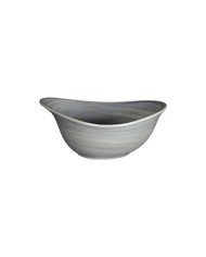 ORGANIC DEEP BOWL ORGANIC JADE L18.5 X W14.5 X H8CM 52CL PORCELAIN SPOT RAK PORCELAIN