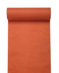 Table runner roll terracotta non-woven 0.4x24 m Lisah Pro.mundi