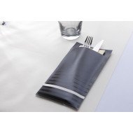 CUTLERY POUCH ISI IVORY WITH MATCHING NAPKIN PACK OF 50