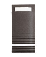 Sleeve grey cellulose wadding 10x20 cm Isi Pro.mundi (200 units)