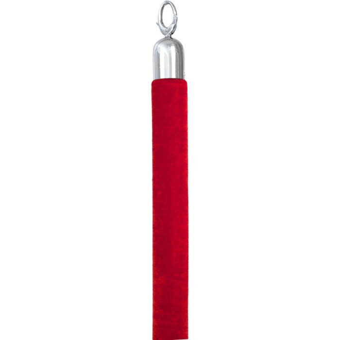 Cord for reception barrier rectangular red 150x3.8 cm Securit