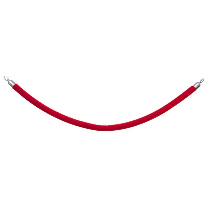 Cord for reception barrier rectangular red 150x3.8 cm Securit