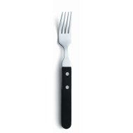 Table fork black stainless steel 18/0 20 cm Steak Pizza