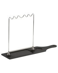 Kebab stand black stainless steel 45 cm L.tellier