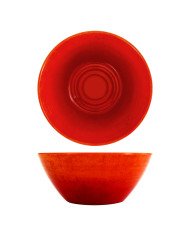 Bowl orange Ø 24.5 cm 10 cm melamine Casablanca Creative Display