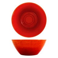 Bowl orange Ø 24.5 cm 10 cm melamine Casablanca Creative Display