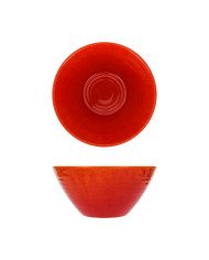 Bowl orange Ø 20.5 cm 9.5 cm melamine Casablanca Creative Display