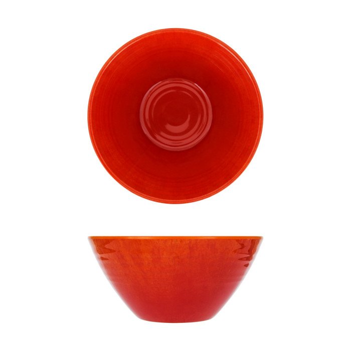 Bowl orange Ø 20.5 cm 9.5 cm melamine Casablanca Creative Display