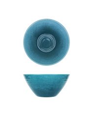 Bowl blue Ø 20.5 cm 9.5 cm melamine Casablanca Creative Display