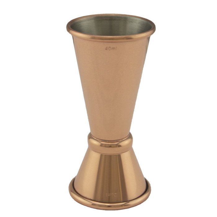 JIGGER DOUBLE 2/4CL COPPER JAPANESE