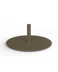 Base for lamp post round grey Ø 380 mm Paranocta
