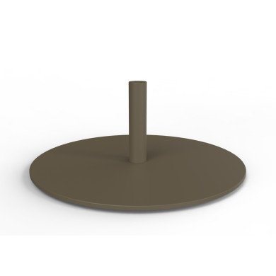 Base for lamp post round grey Ø 380 mm Paranocta