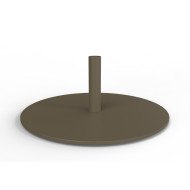 Base for lamp post round grey Ø 380 mm Paranocta