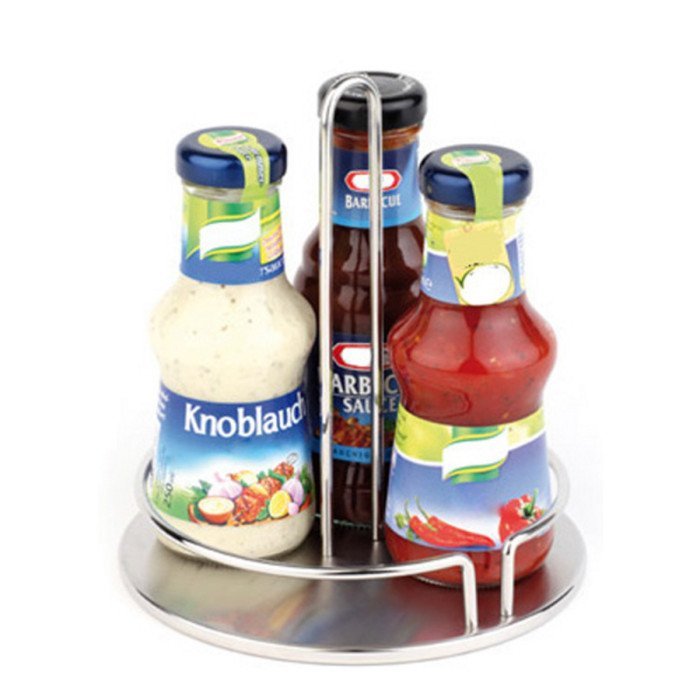 CONDIMENT HOLDER D19XH20CM ROUND SST