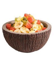 SALAD BOWL D23X12.5CM 2.2L COCONUT CONCRETE