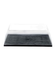 TEXTURA BLACK LID PACK OF 50 L27 X W27CM 