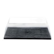 TEXTURA BLACK LID PACK OF 50 L27 X W27CM 