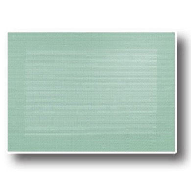 PLACE MAT SEA GREEN WITH RIM L33 X W46CM ASA SELECTION