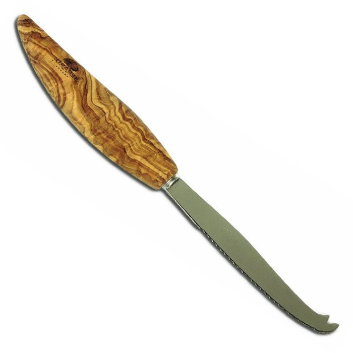 CHEESE KNIFE WITH OLIVE WOOD HANDLE KNIFE L L11CM