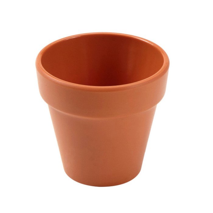 TERRACOTTA POT 71CL D13.3XH12CM MELAMINE