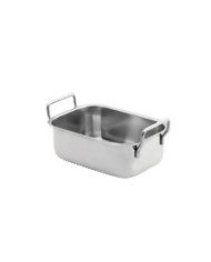 CONTAINER WITHOUT LID RECTANGULAR 0.7L STAINLESS STEEL BAIN MARIE 