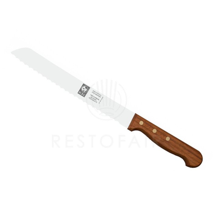 TRADITION BREAD KNIFE WOODEN HANDLE BREAD KNIFE L20CM 