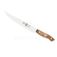STEEL CARVING KNIFE WOODEN HANDLE Ø20CM STAINLESS STEEL NATURE 