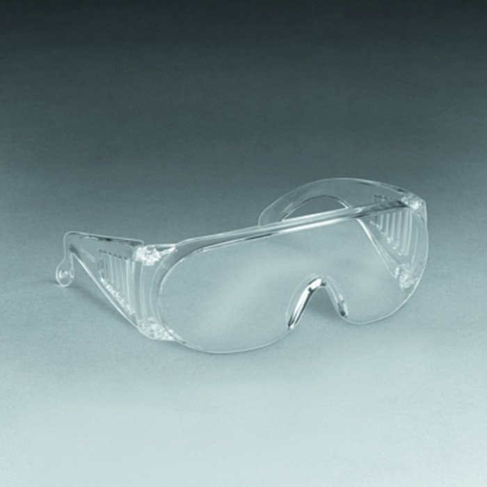 Protective goggles transparent