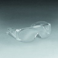 Protective goggles transparent