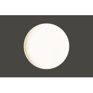 Flat coupe plate round ivory glazed Ø 27 cm Nano Rak