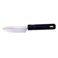 DECORATING KNIFE V SHAPE MEDIUM L10CM BLACK SOFTGRIP  