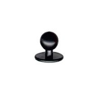 GLOBE BUTTONS FOR CHEF JACKET PACK OF 12 BLACK PRO.COOKER