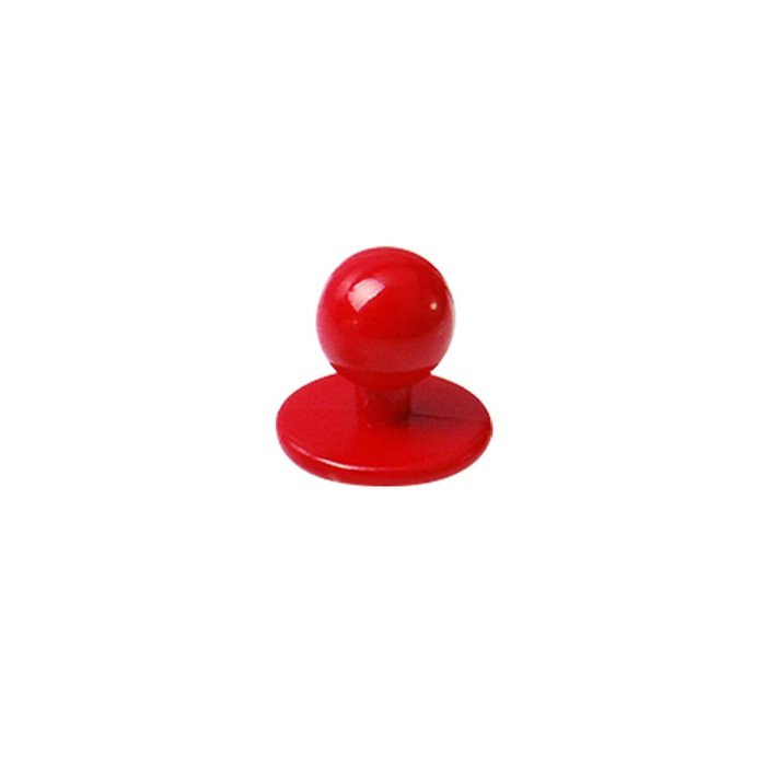 GLOBE BUTTONS FOR CHEF JACKET PACK OF 12 RED PRO.COOKER