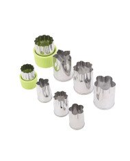 VEGETABLE MOULD SET OF 6 L4CM SST 