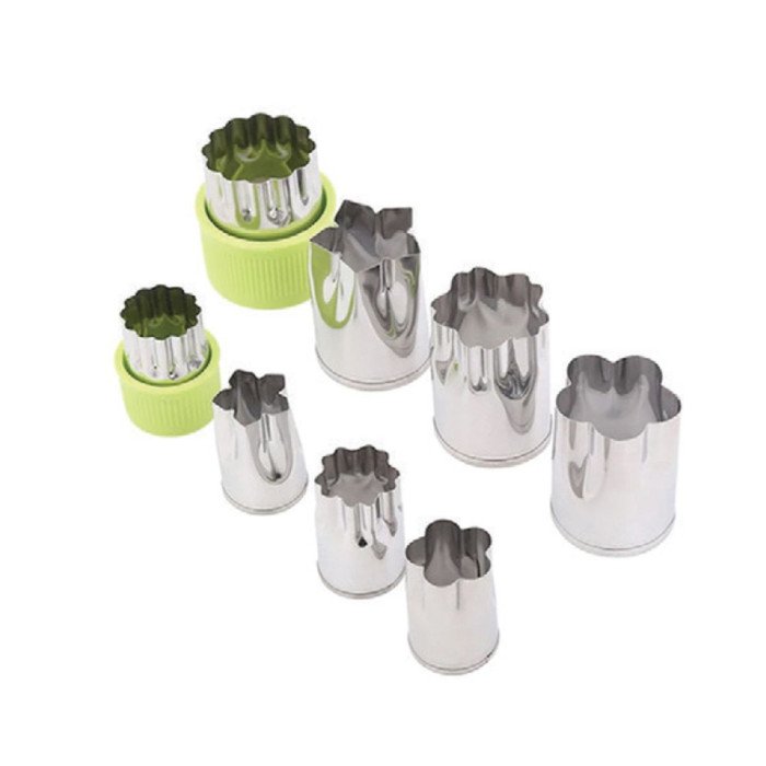 VEGETABLE MOULD SET OF 6 L4CM SST 