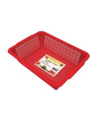 SIEVE RECTANGULAR 36X26.2X9.5CM PLASTIC RECTANGULAR  