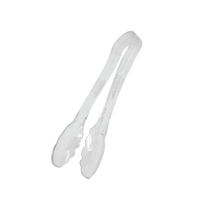 SCALLOP TONG CLEAR L30.5CM POLYCARBONATE 