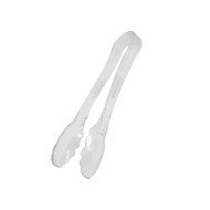 SCALLOP TONG CLEAR L30.5CM POLYCARBONATE 