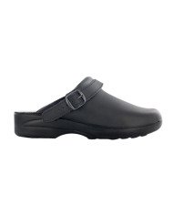 CLOG BLACK SIZE 35 LEATHER MADO NORDWAYS