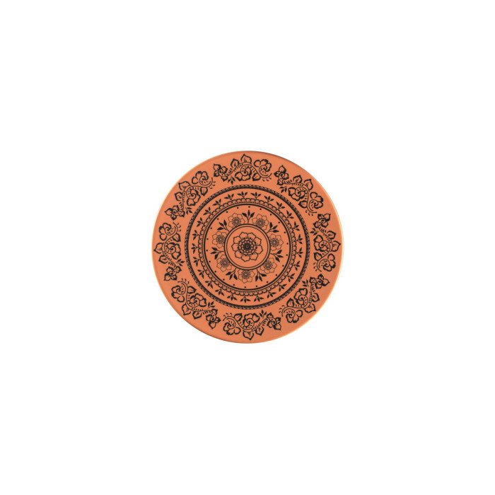Extra-flat plate round Tero Decor porcelain Ø 23.6 cm Earth Rak