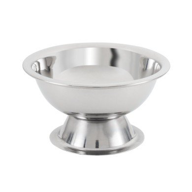 Dessert bowl round grey stainless steel Ø 9 cm