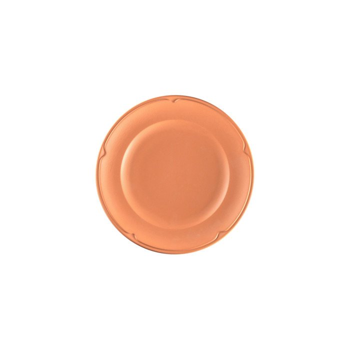 Flat plate round Tero Decor porcelain Ø 27 cm Earth Rak