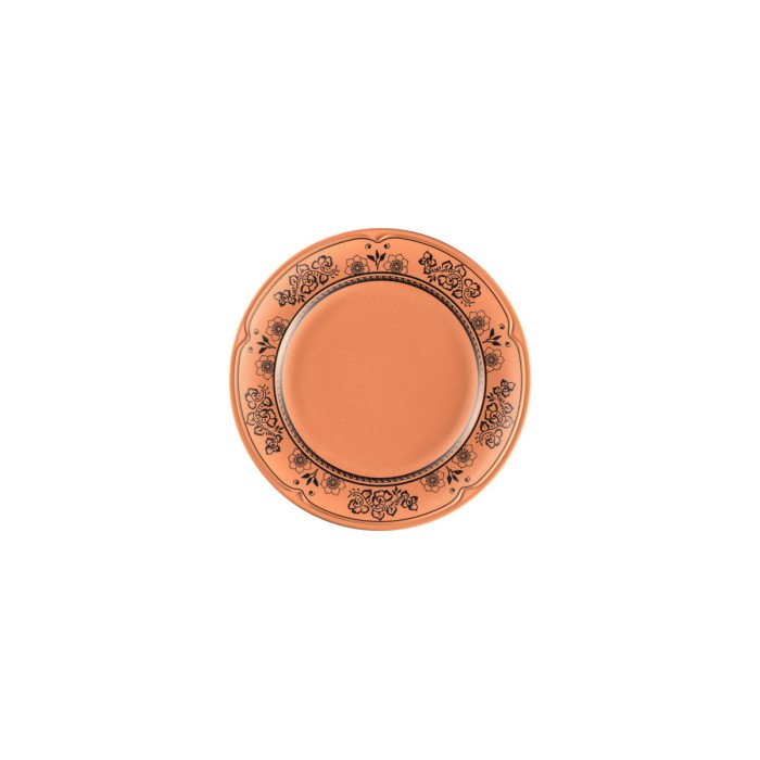 Flat plate round Tero Decor porcelain Ø 23.7 cm Earth Rak
