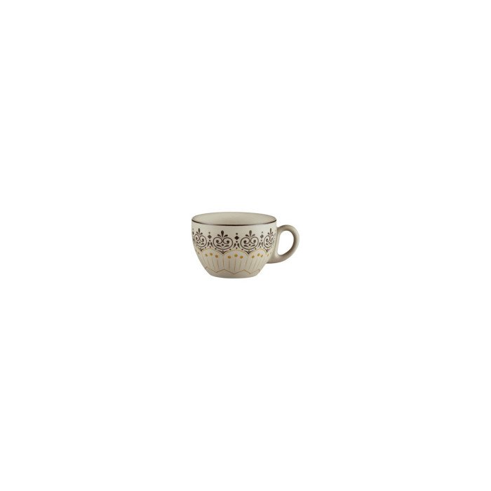 Teacup round Argila Decor porcelain 23 cl Ø 9 cm Earth Rak