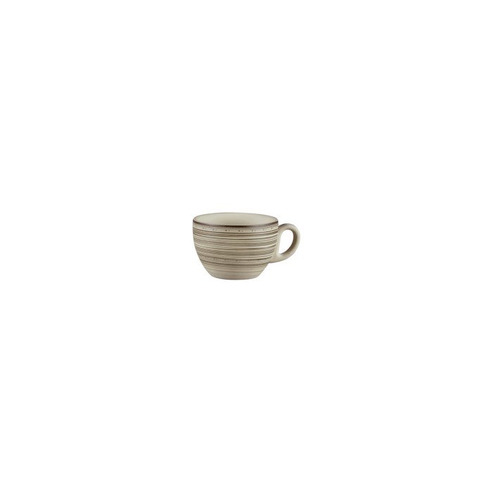 Teacup round Argila Decor porcelain 23 cl Ø 9 cm Earth Rak